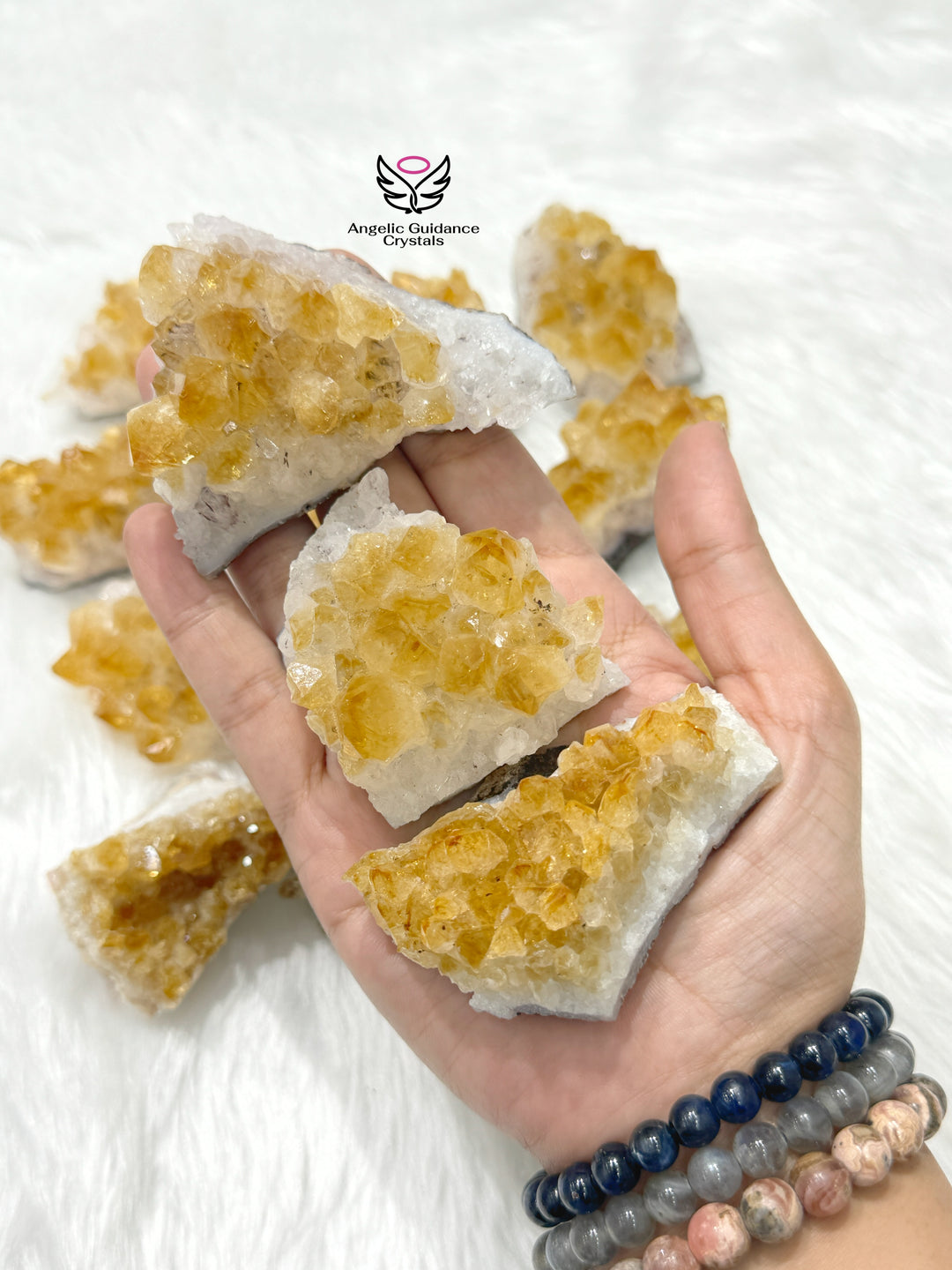 Citrine Cluster Small