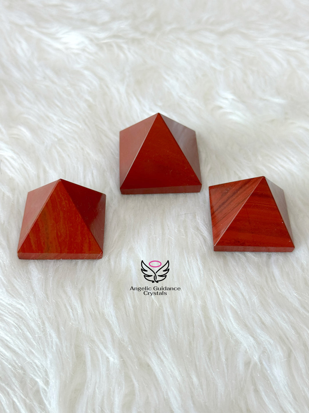 Red Jasper Pyramid Small