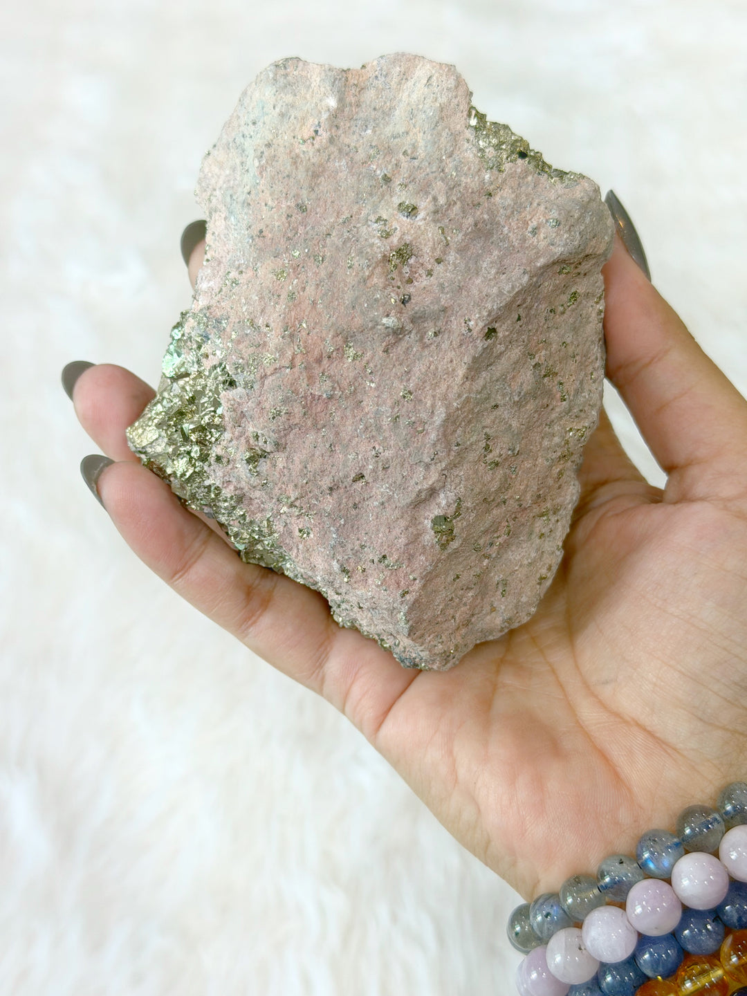 Pyrite Cubic Cluster With Quartz 11