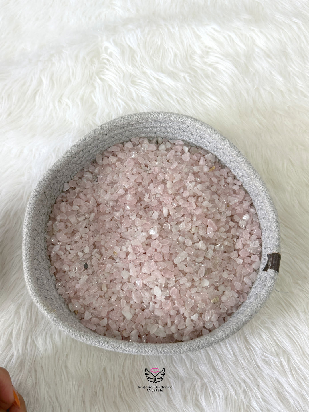 Rose Quartz Chips
