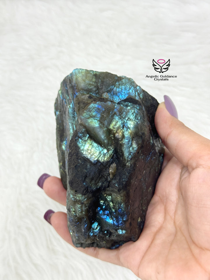 Labradorite Raw Stone 12