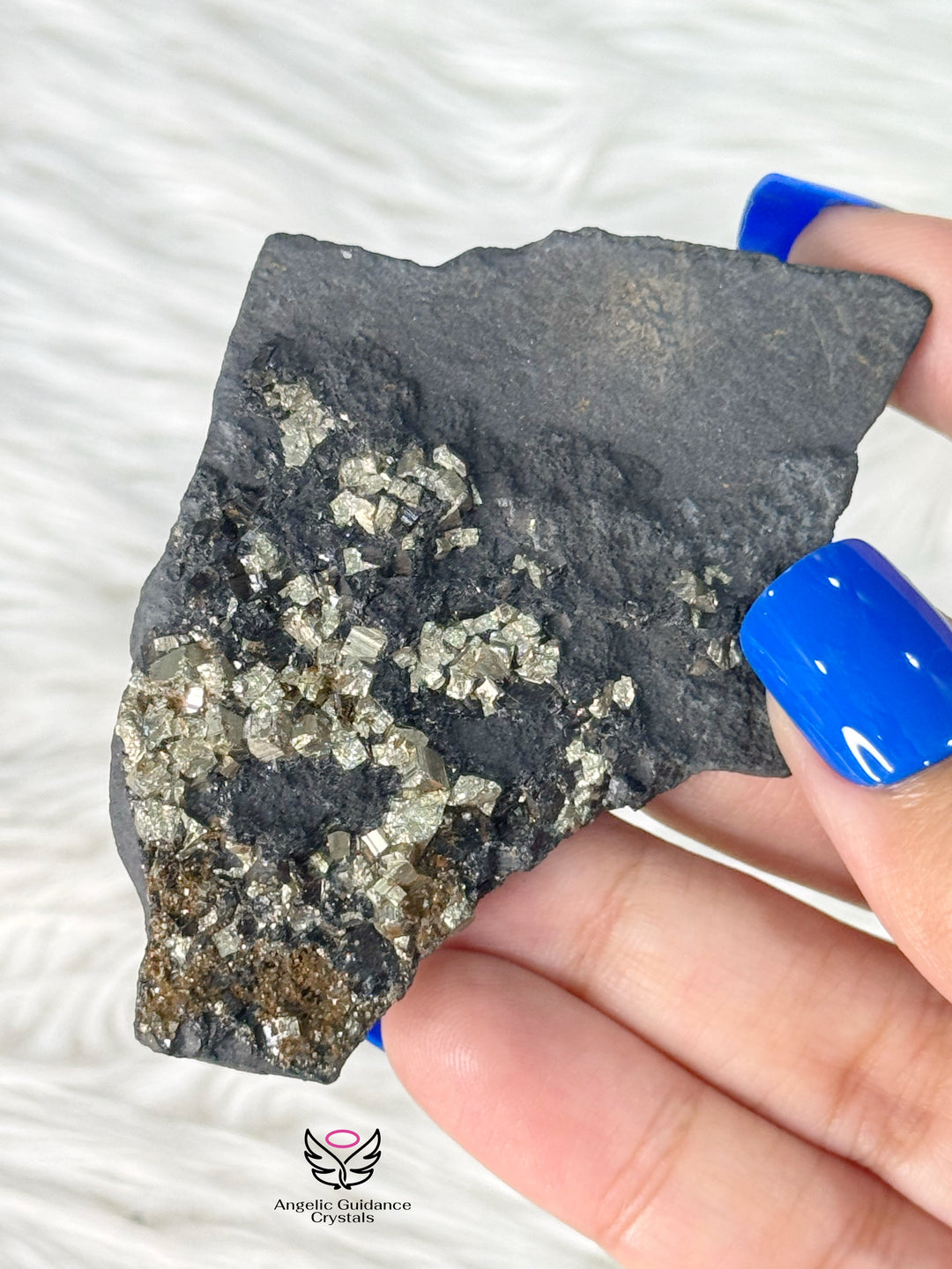 Shungite With Pyrite Rawstone Medium