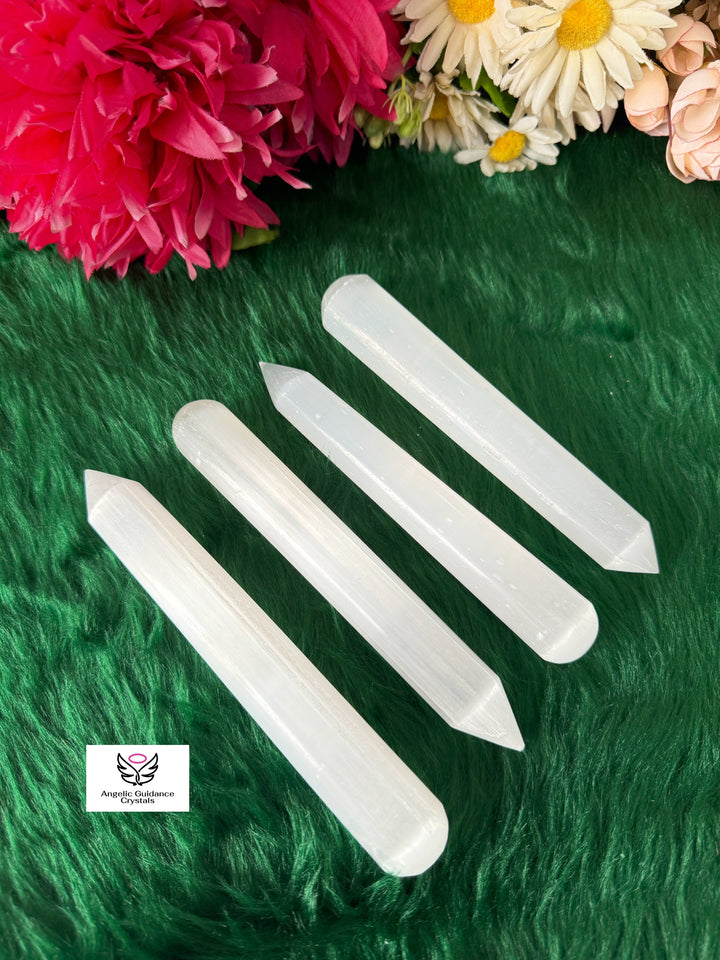 Selenite Crystal Wand