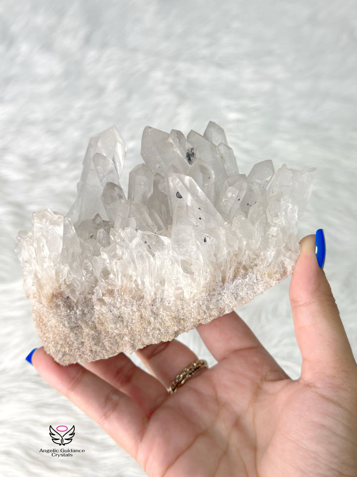 Clear Quartz Lemurian Cluster 8