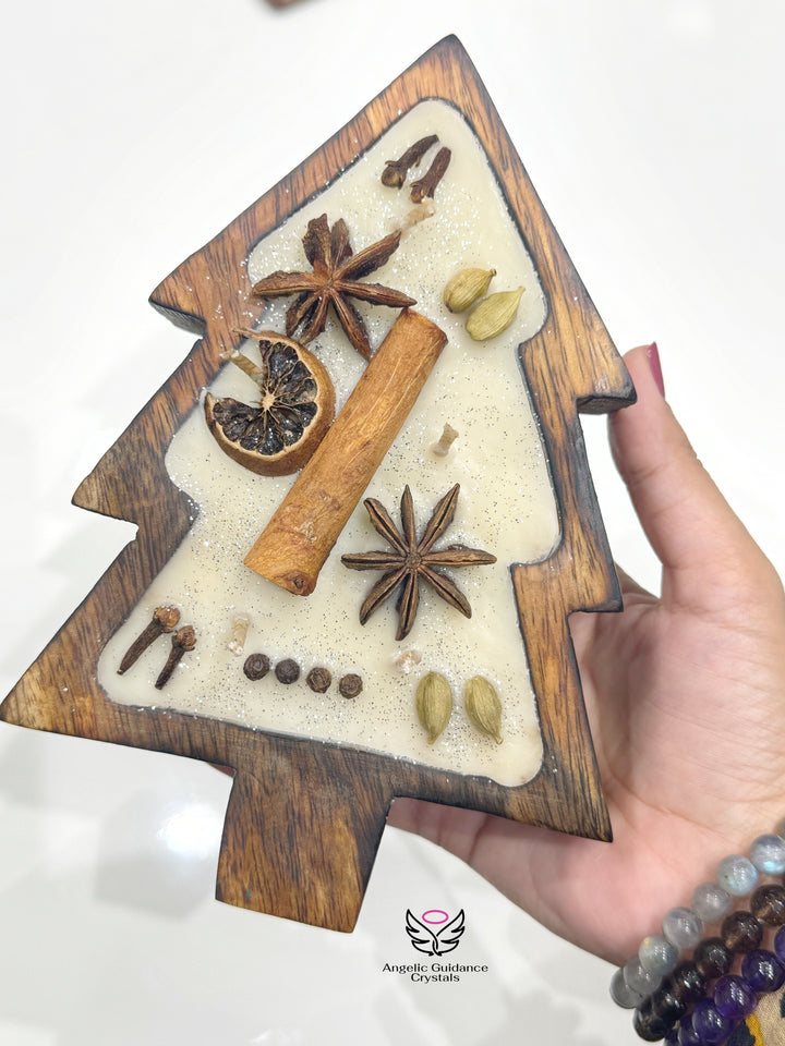 Aura Protection Christmas Candle