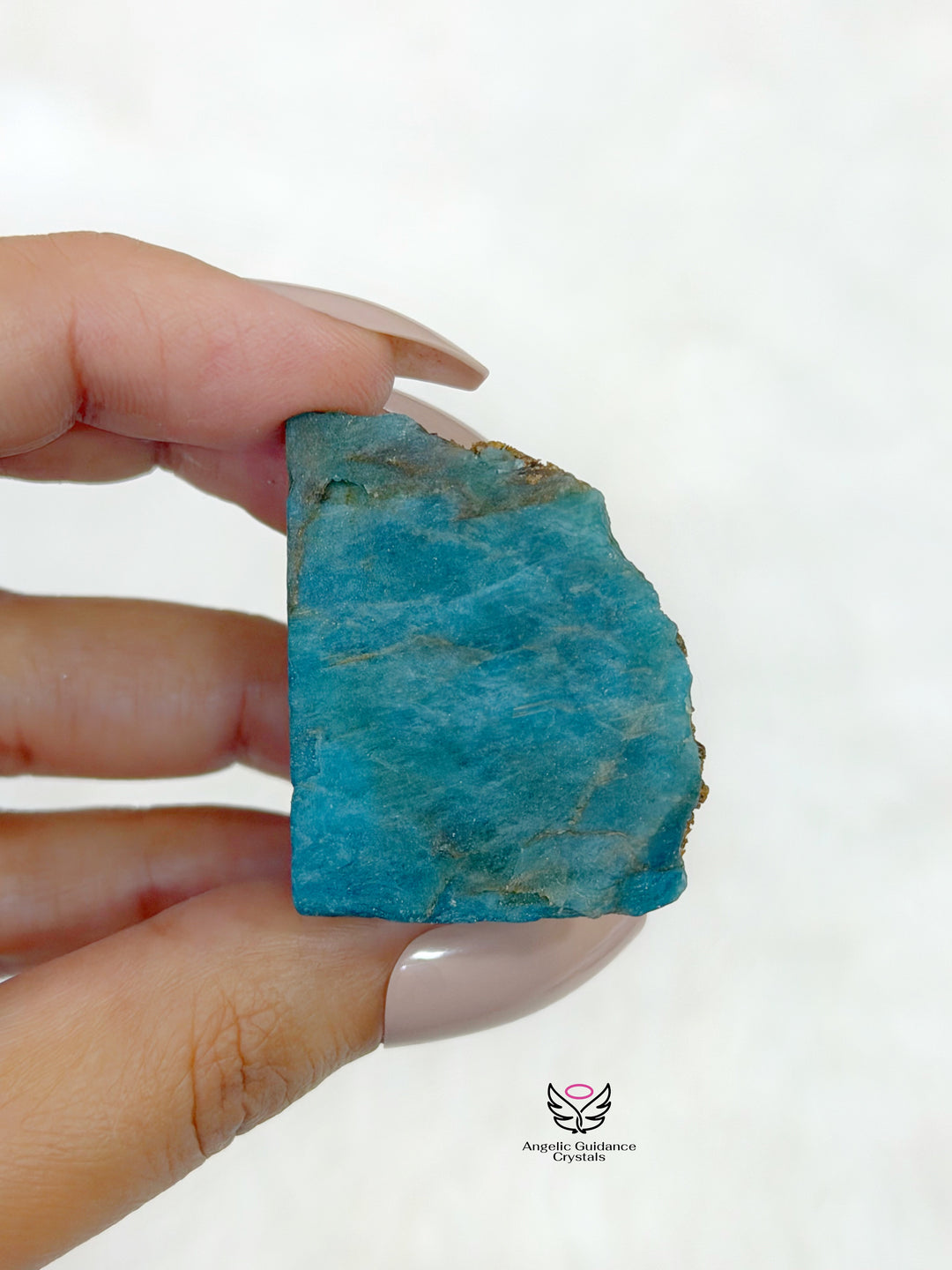 Blue Apatite Raw Stone 3