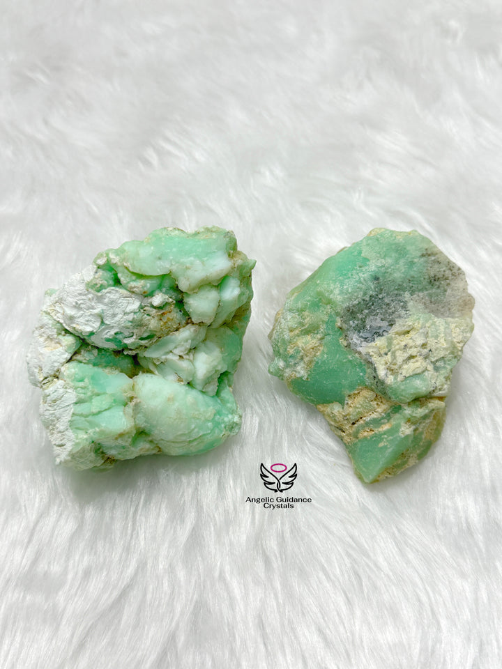 Chrysoprase Raw Stone XL