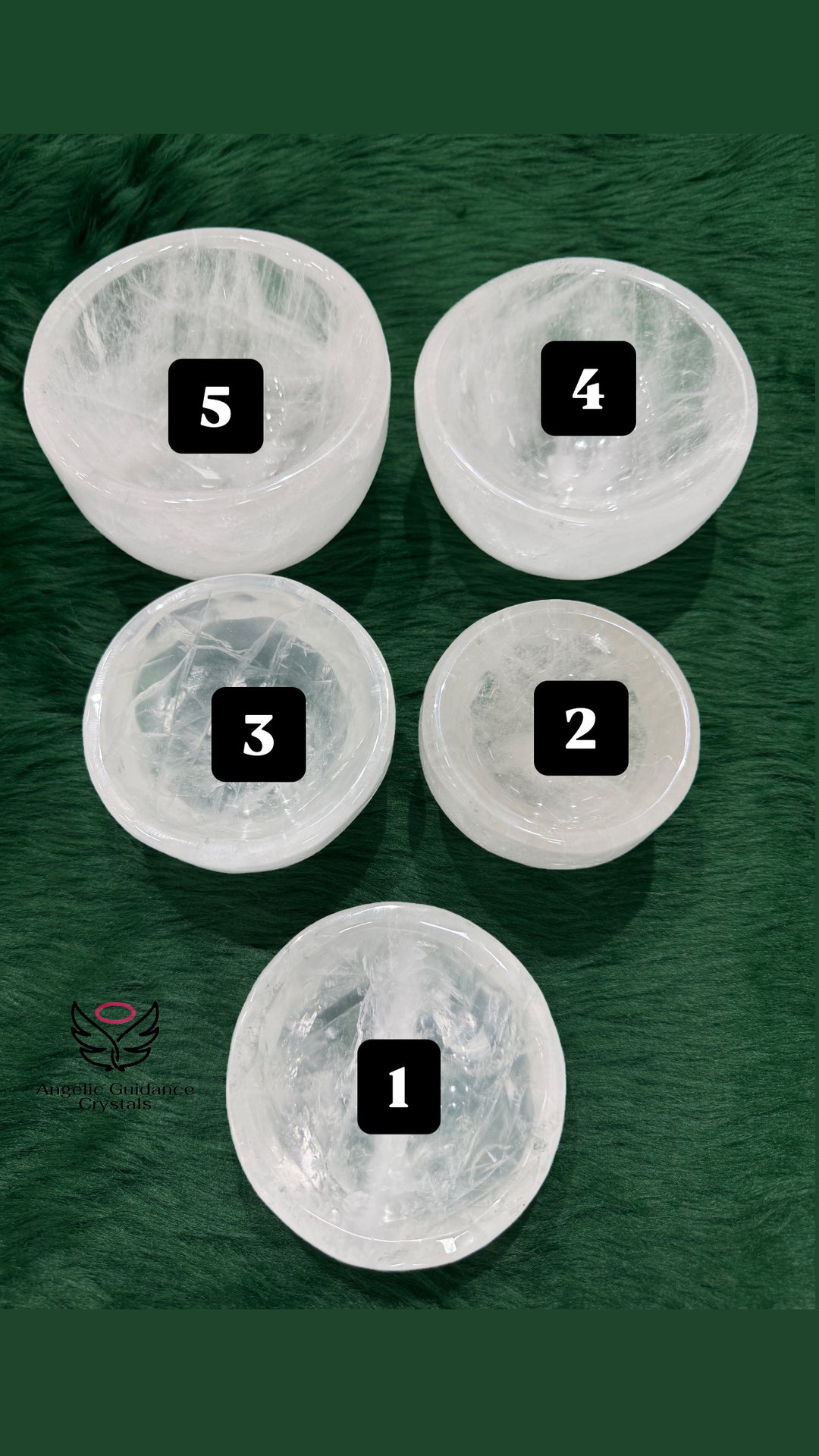 Clear Quartz Bowl AAA