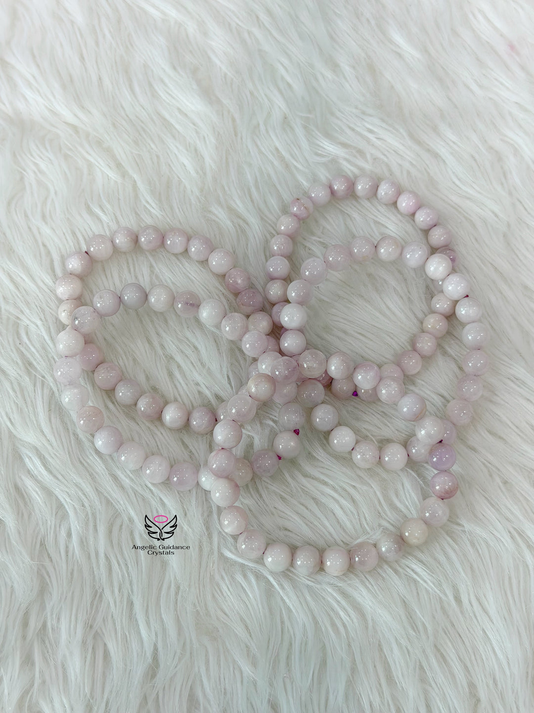 Kunzite Round Bracelet Aa 8mm