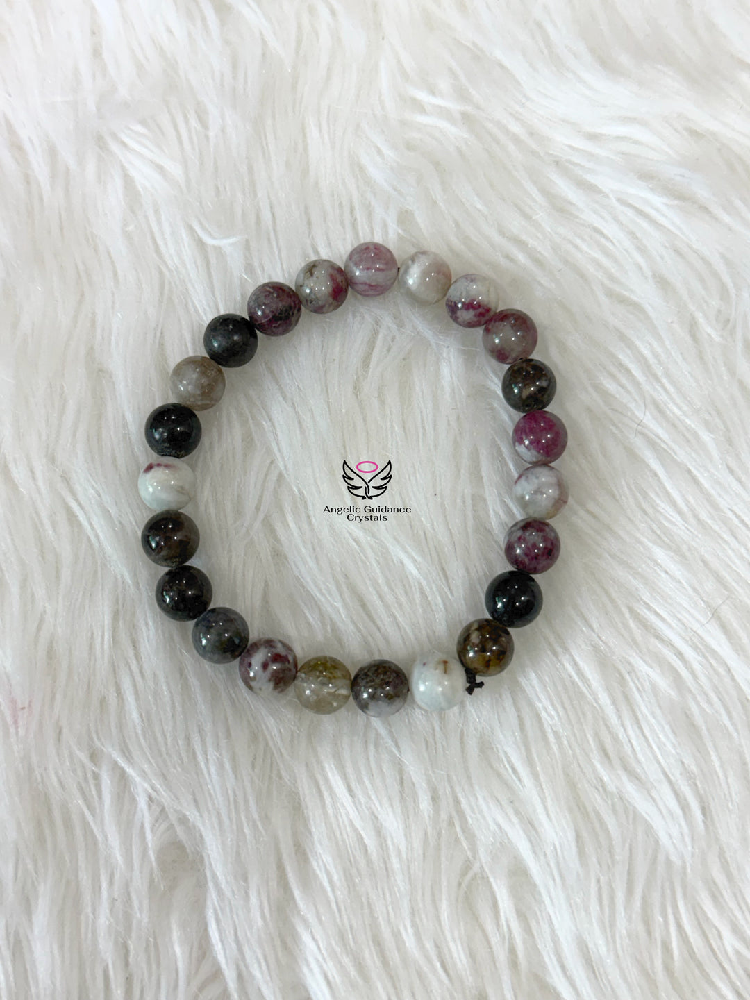 Multi Tourmaline 8mm Bracelet