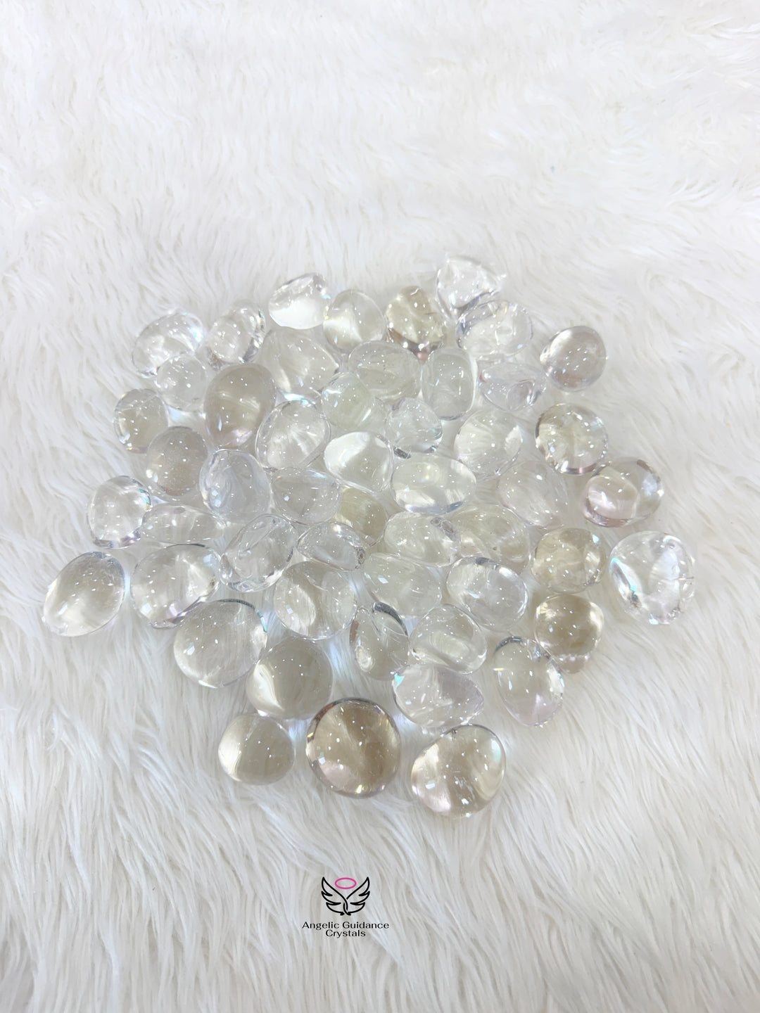 Clear Quartz Tumble Large AAA