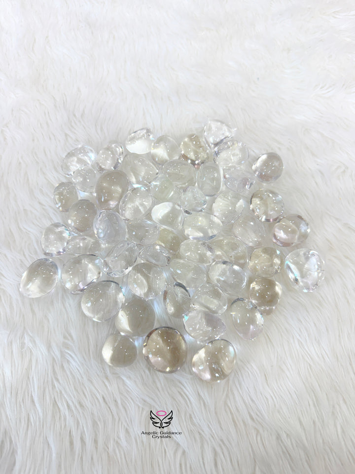 Clear Quartz Tumble Large AAA