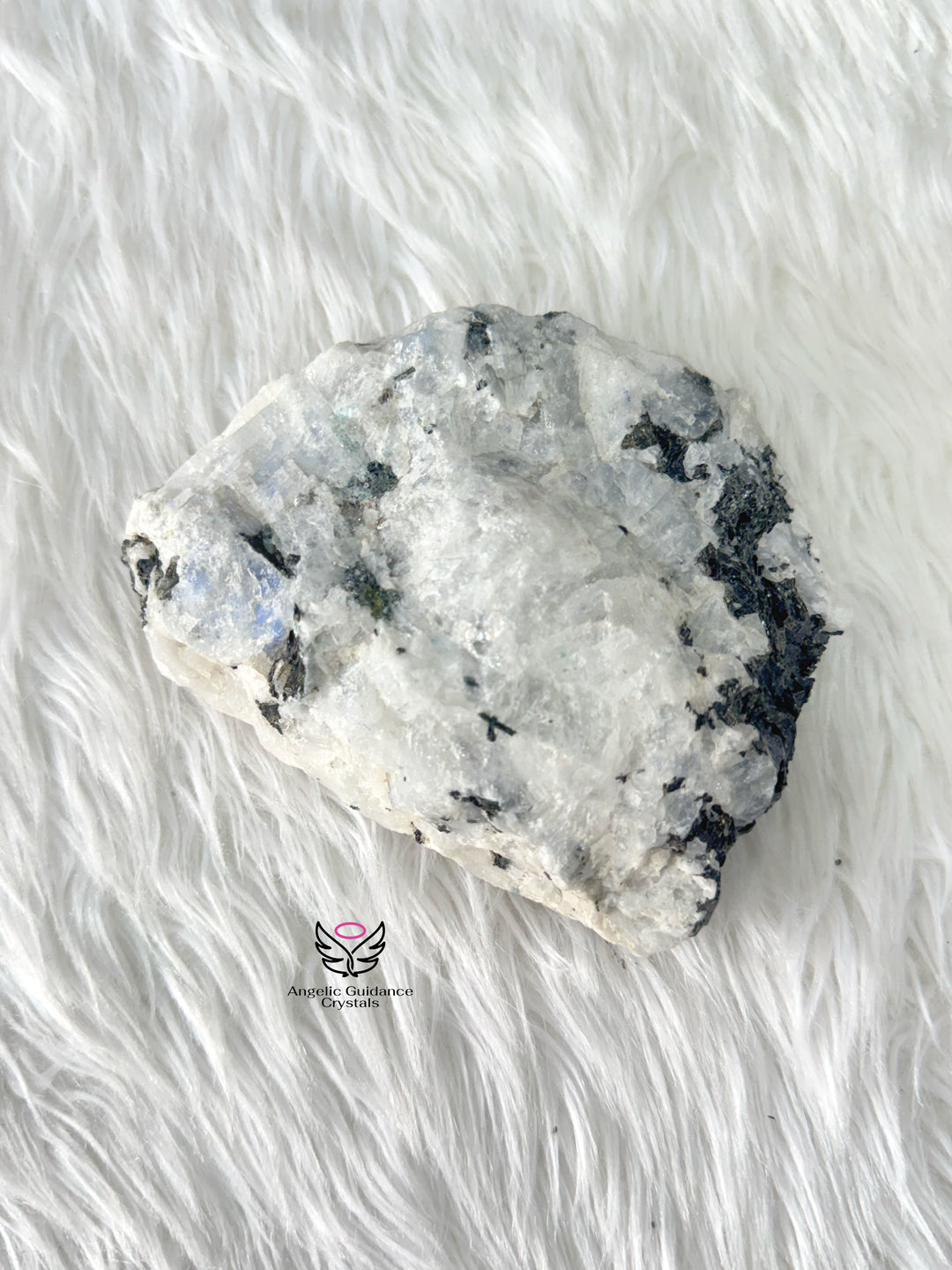 Rainbow Moonstone Raw stone Xlarge 2