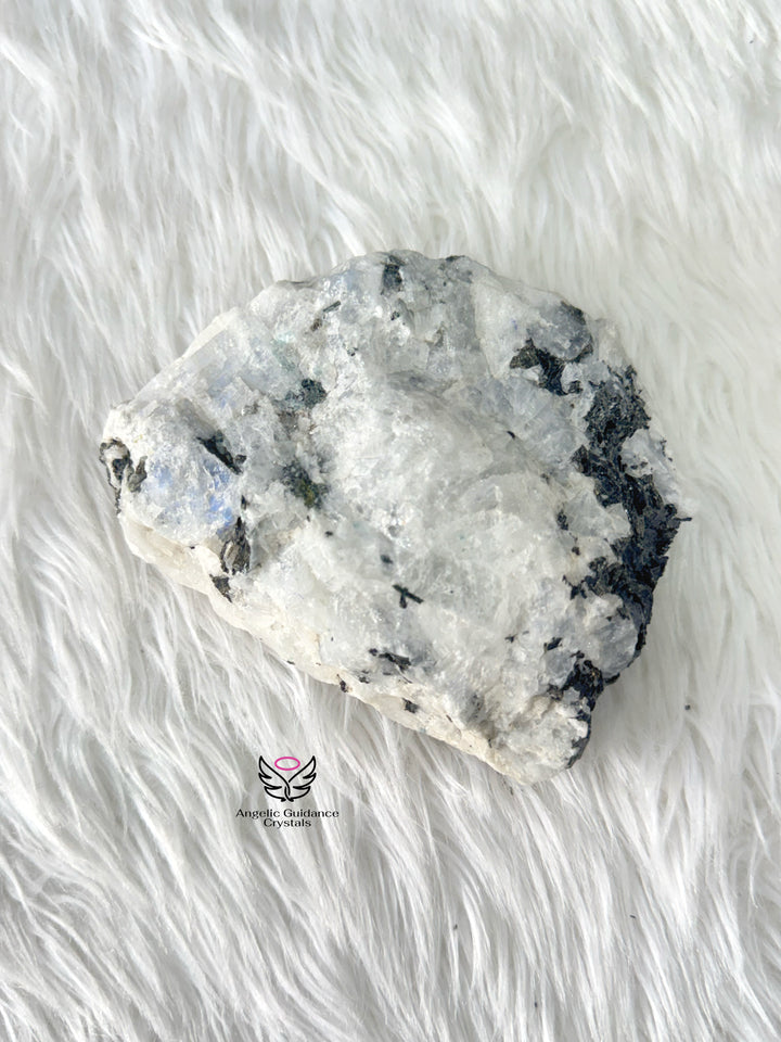 Rainbow Moonstone Raw stone Xlarge 2