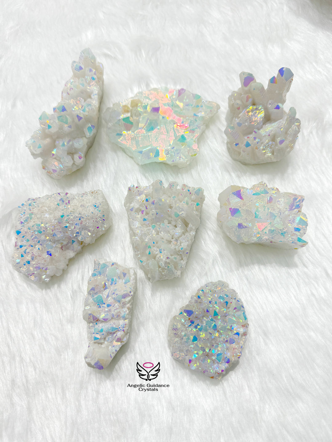 Angel Aura Quartz Cluster AAA 8