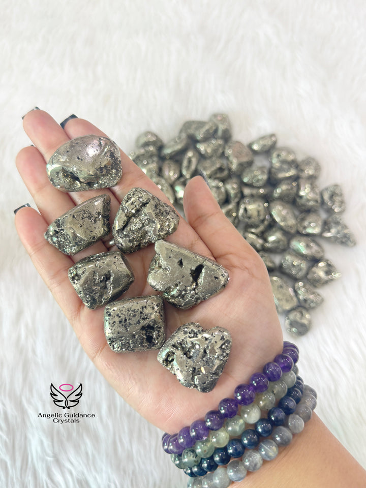 Pyrite Cluster Tumble
