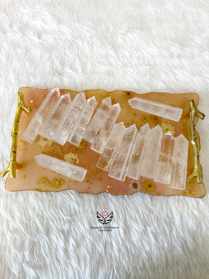 Clear Quartz Tower Large