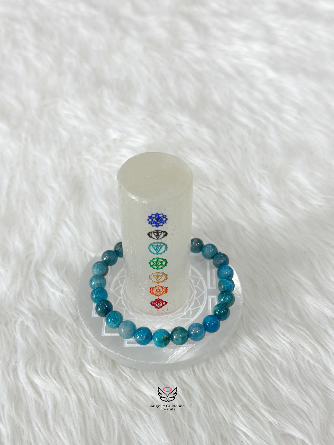 Selenite Bracelets Holder Medium