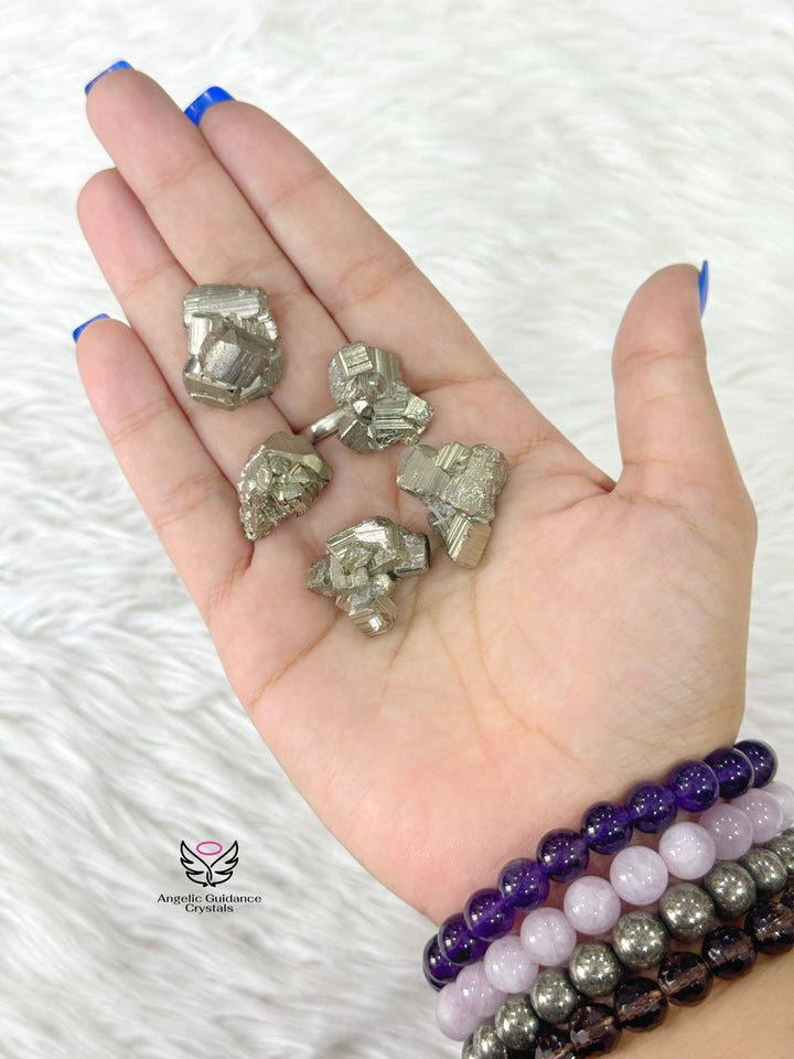 Pyrite Raw Cubic Cluster Xsmall AAA