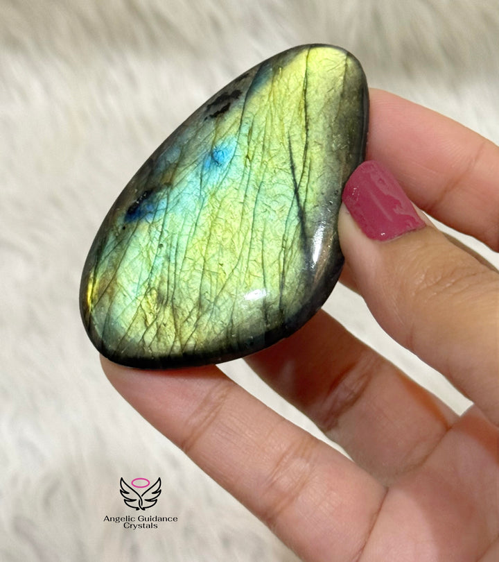 Labradorite Palm Stone 6