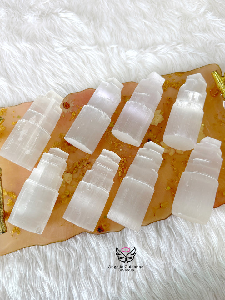 Selenite Iceberg Tower Medium