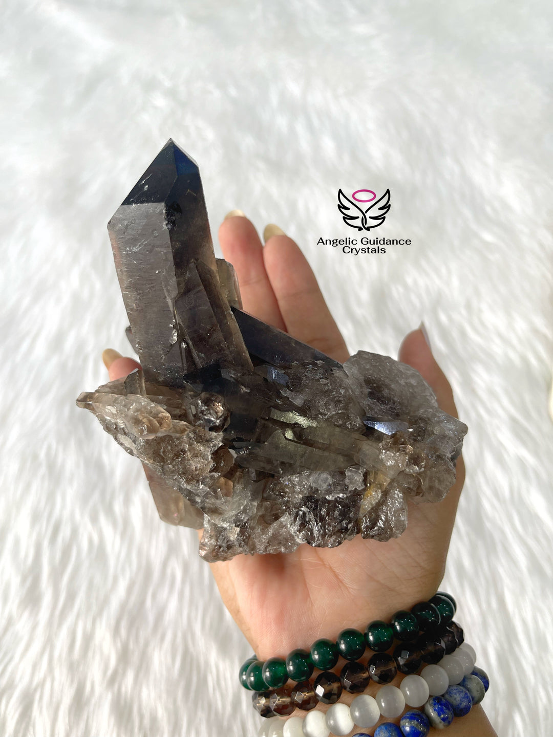 Smoky Quartz Cluster Xl 3