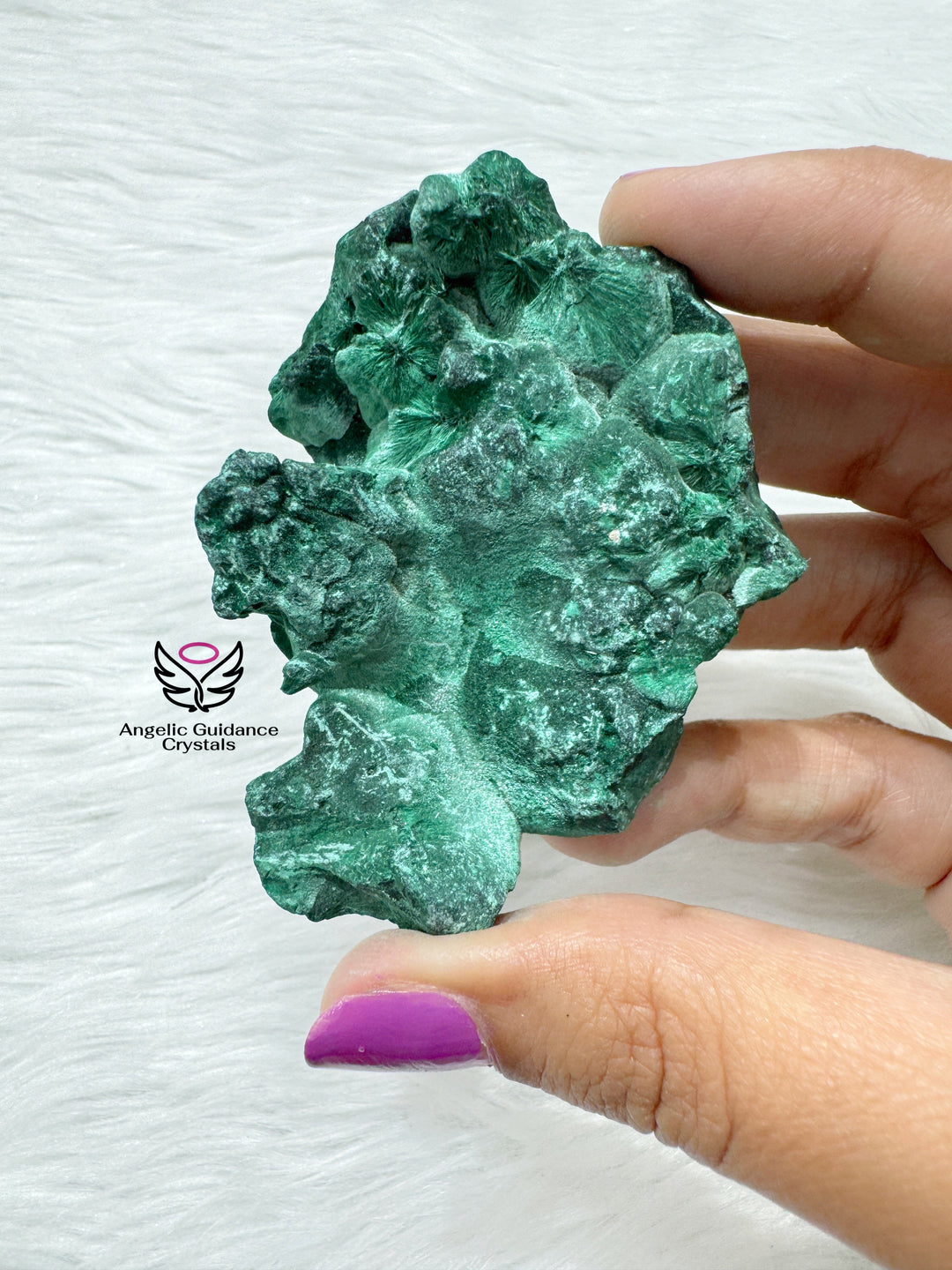 Malachite Velvet Cluster