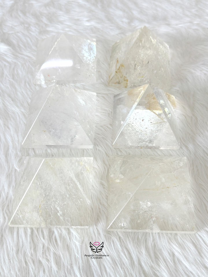 Clear Quartz Pyramid XL Size