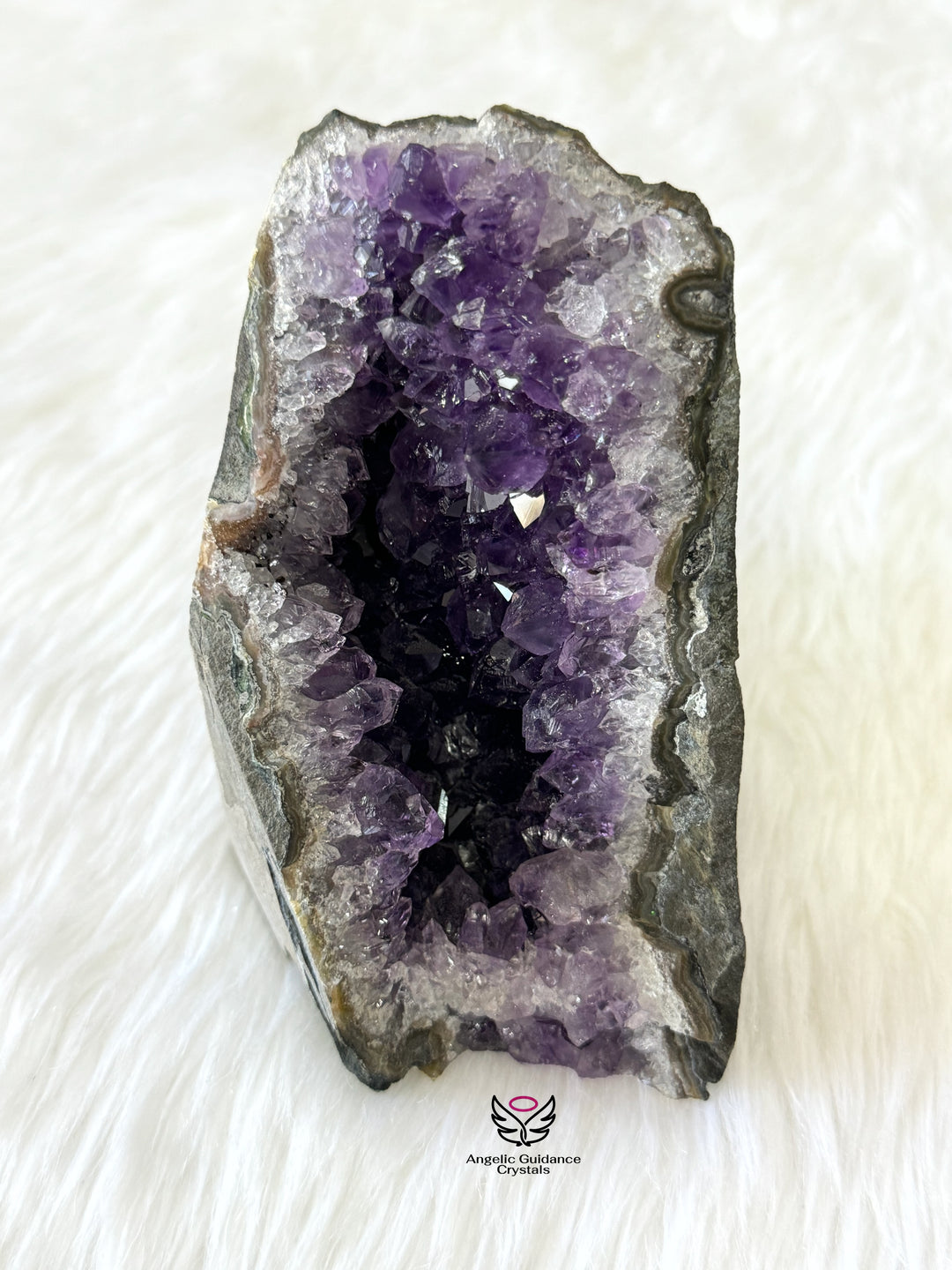 Amethyst Standing Cluster Large AAA