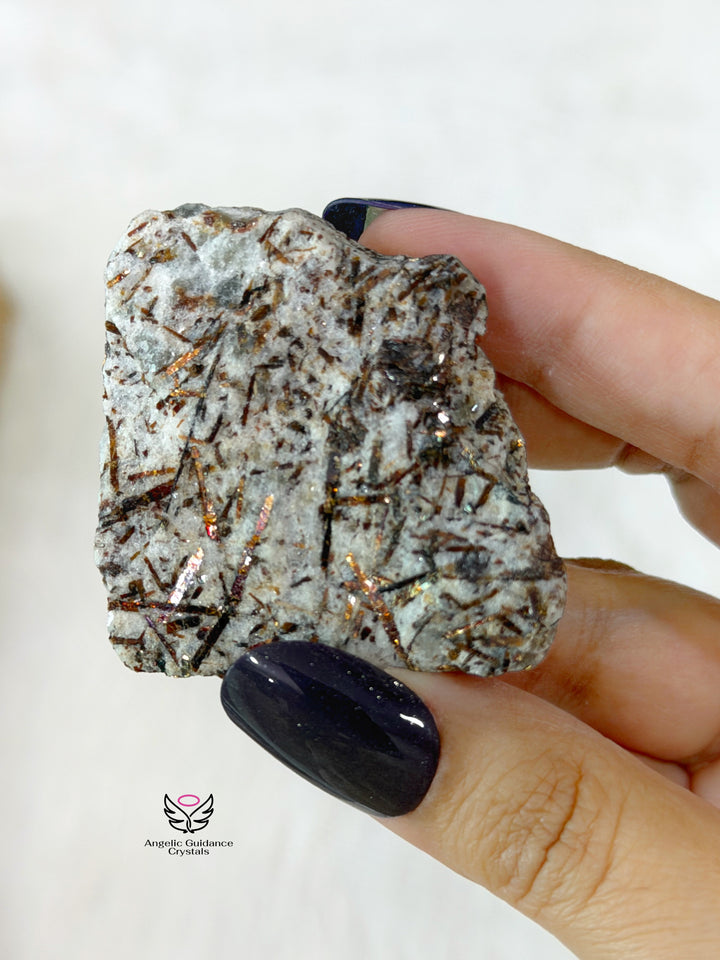 Astrophyllite Raw Stone For Transformation &amp; Growth