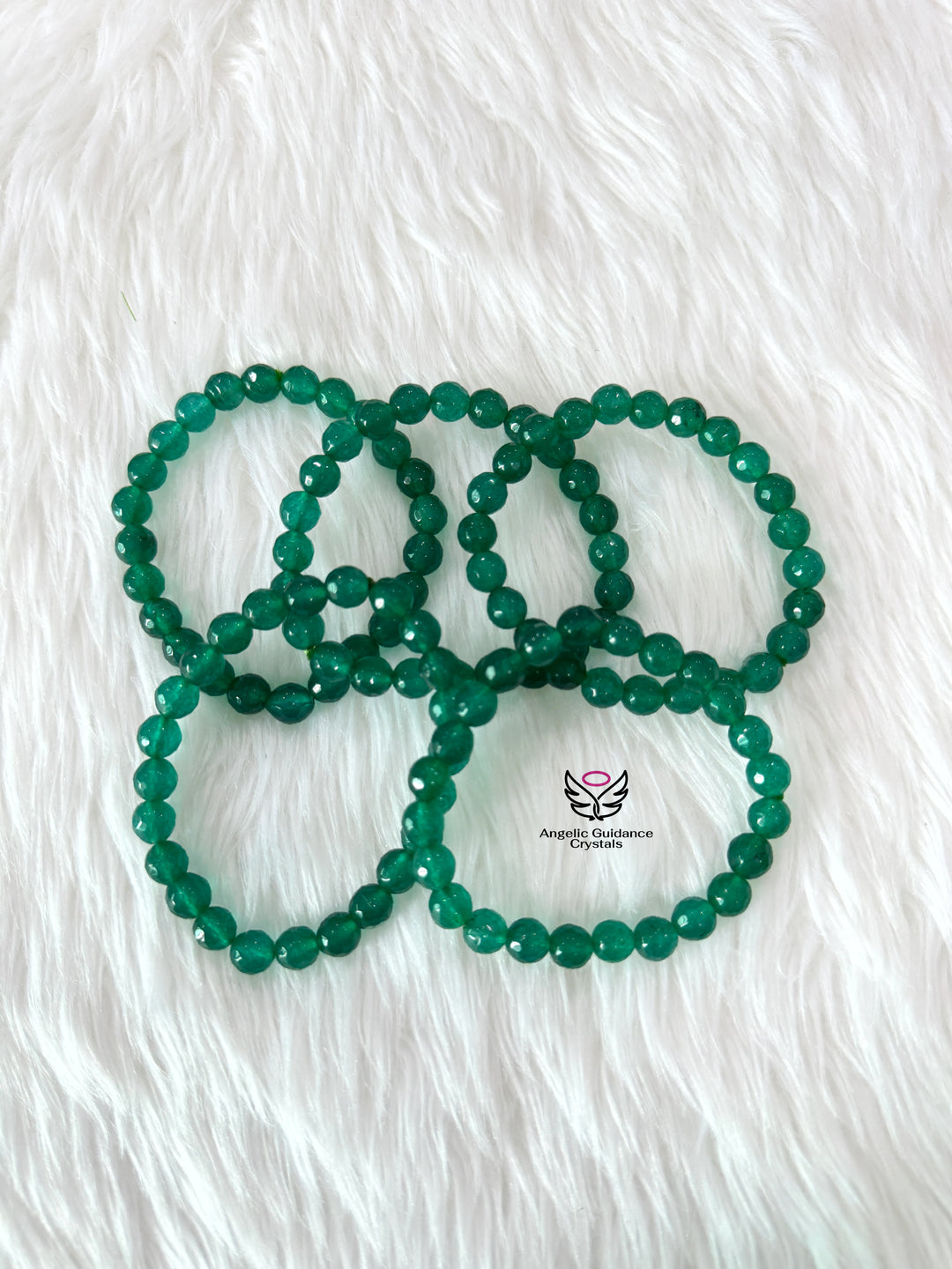 Green Onyx Faceted Bracelet