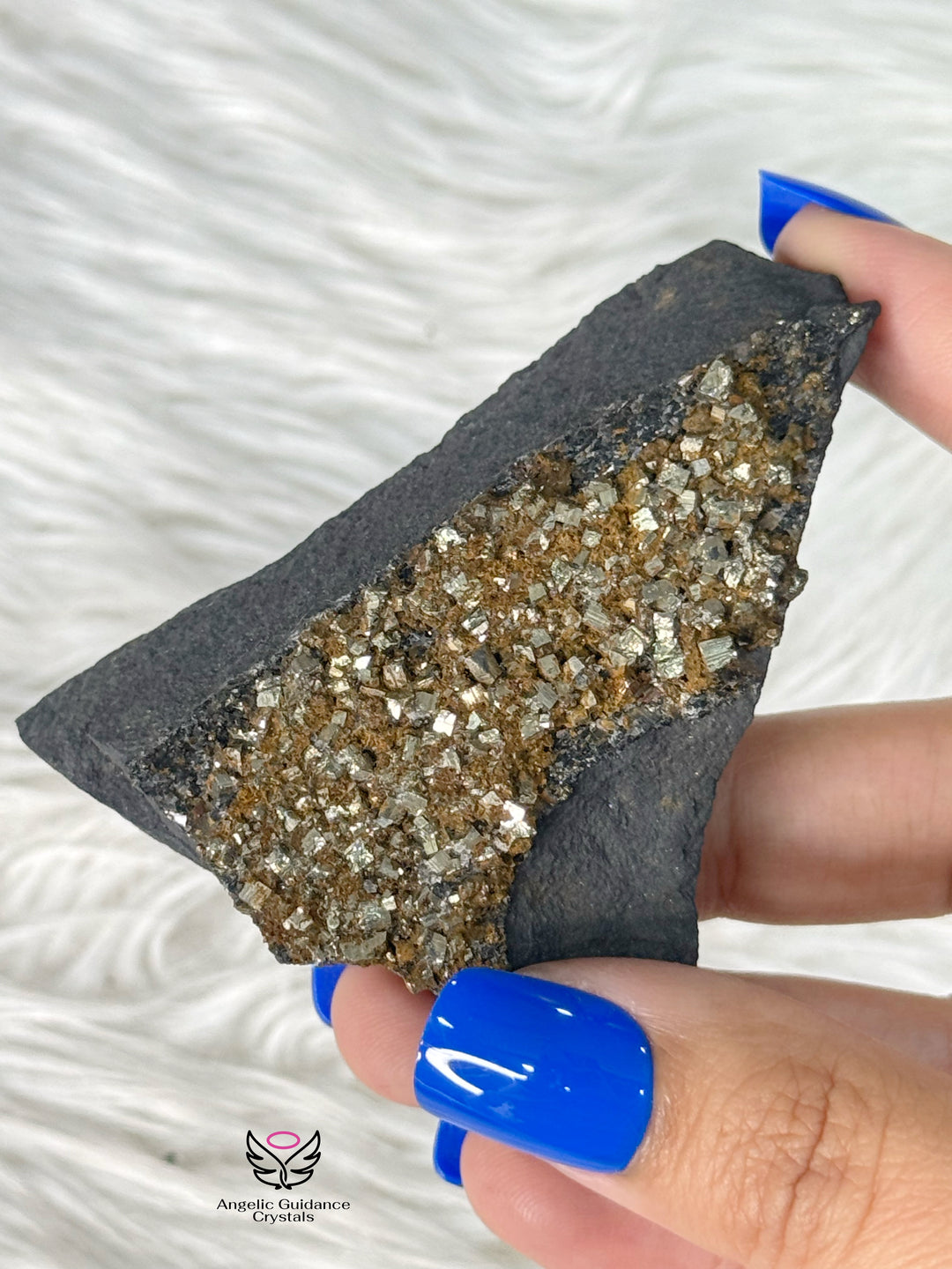 Shungite With Pyrite Rawstone Medium