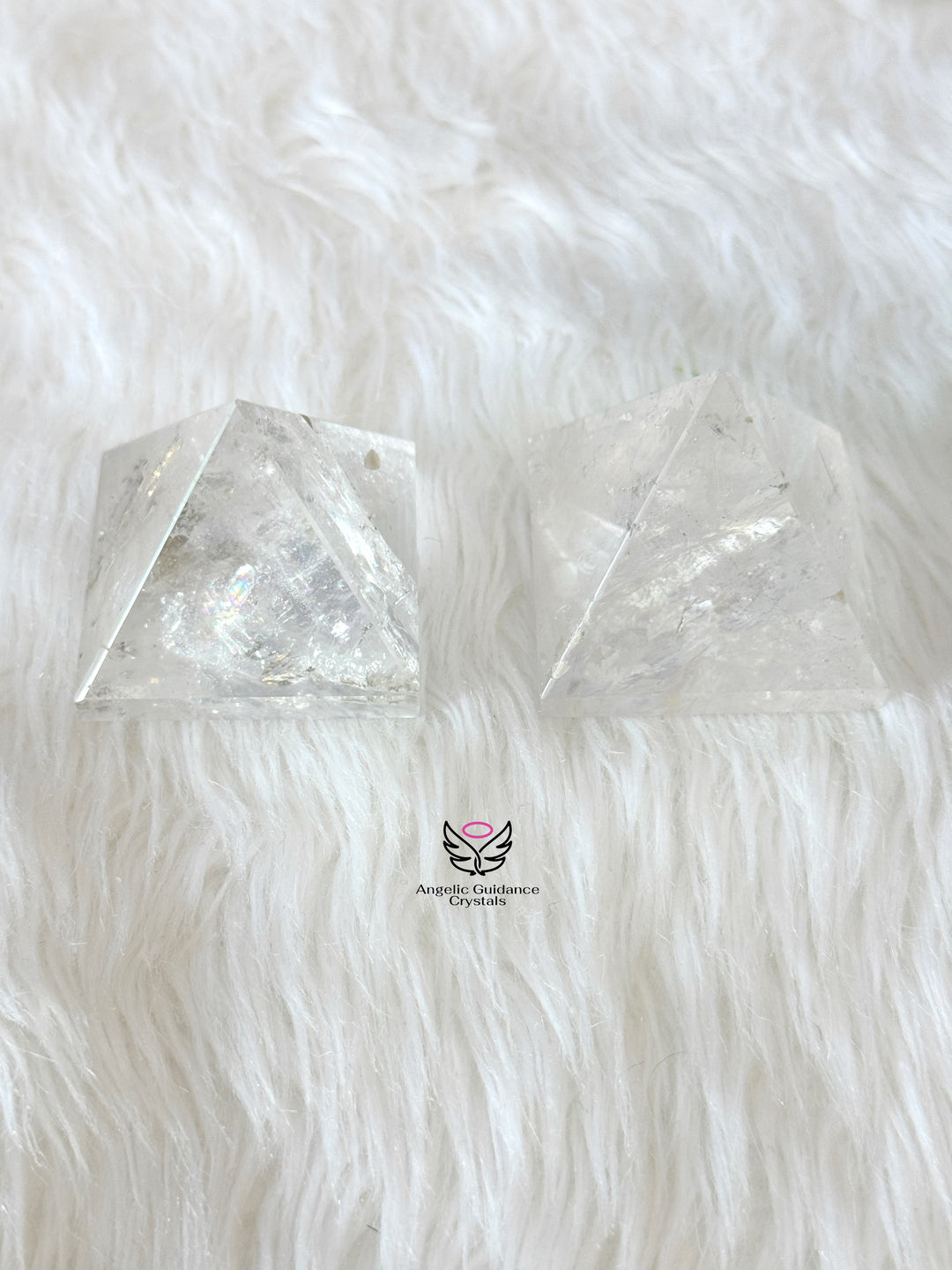 Clear Quartz Pyramid Small