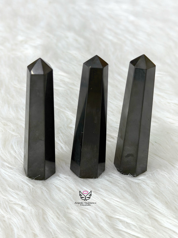 Black Tourmaline Tower Small