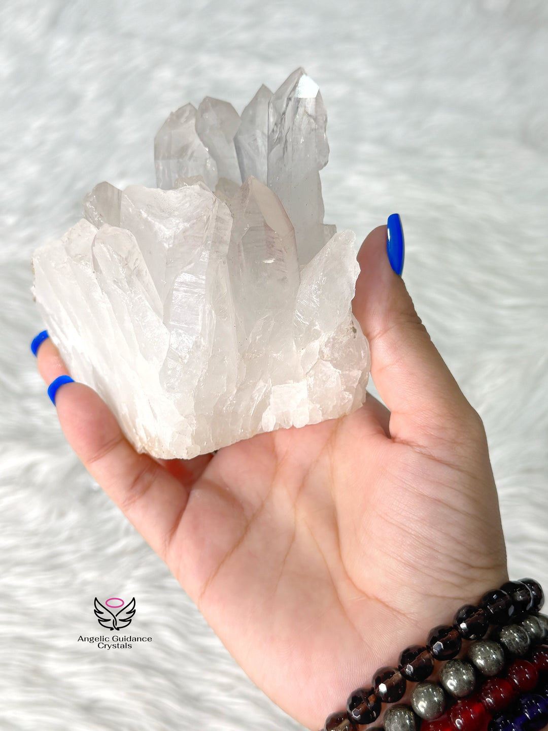 Clear Quartz Lemurian Cluster 10