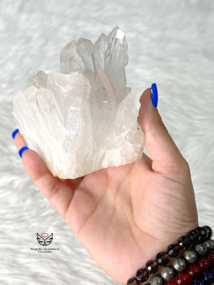 Clear Quartz Lemurian Cluster 10