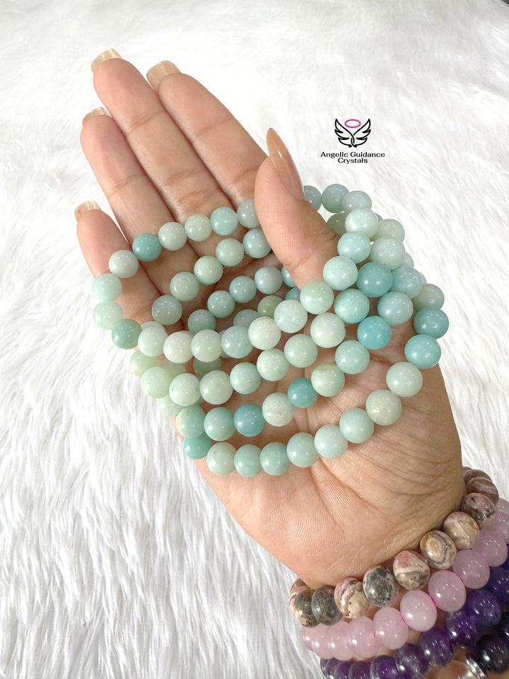 Amazonite Round Bracelet