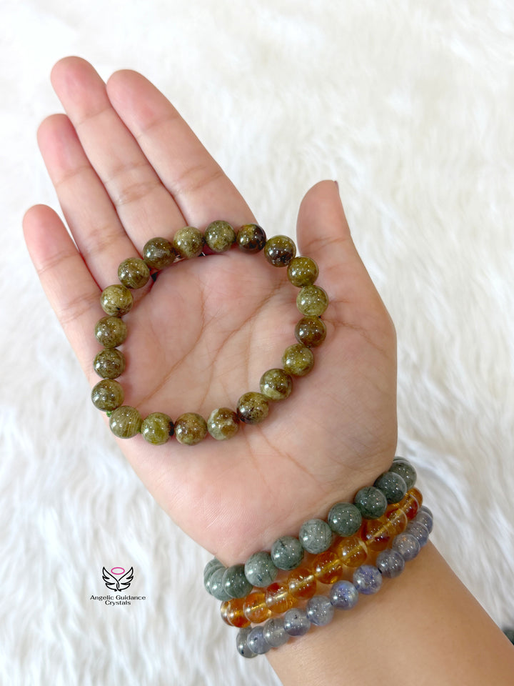Peridot Abundance Bracelet 10mm