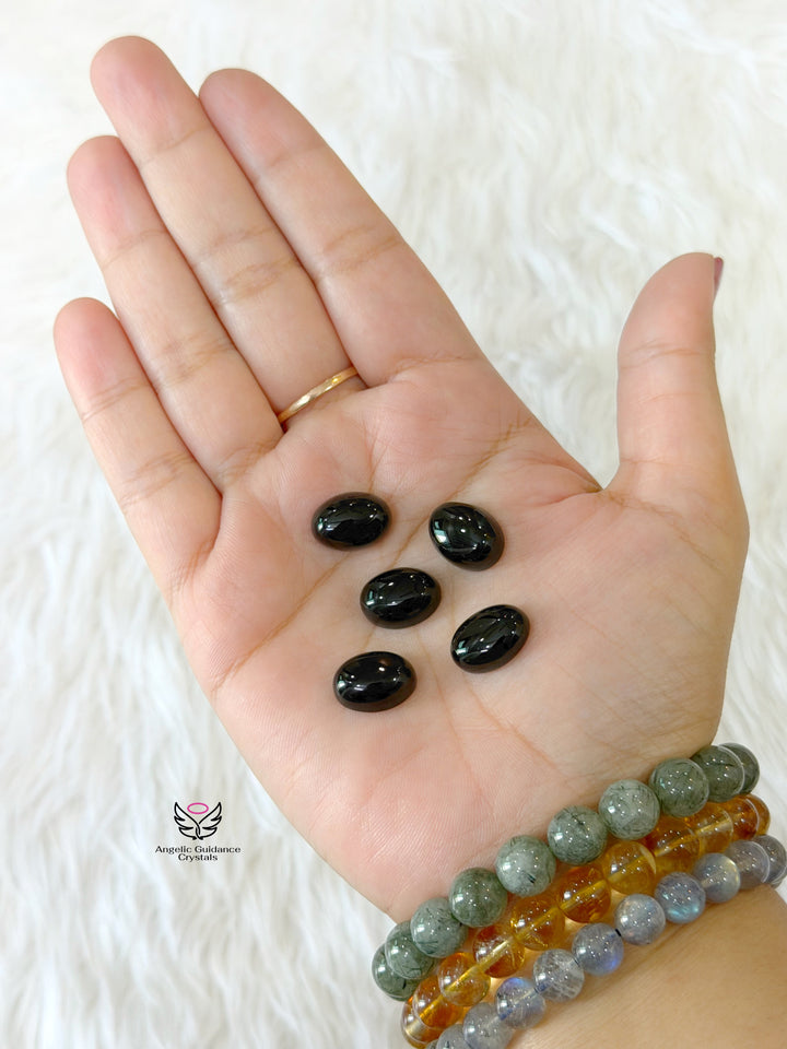 Black Tourmaline Cabochon