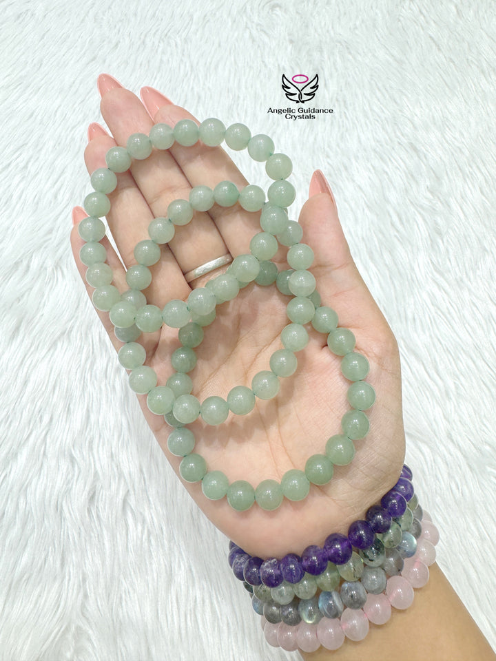 Green Aventurine Round Bracelet