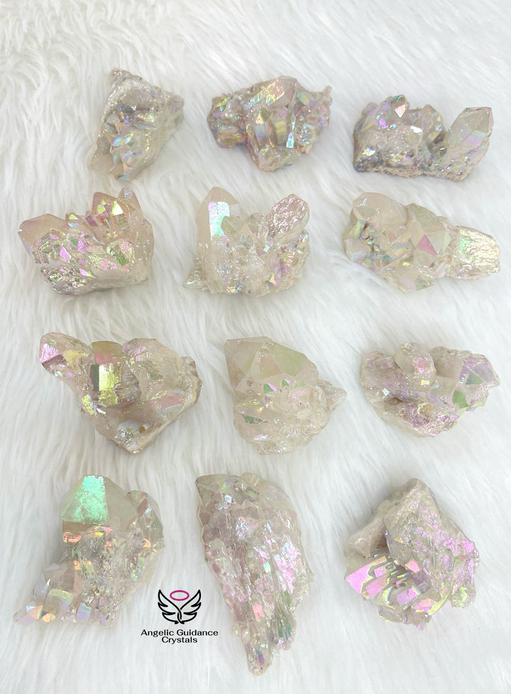 Angel Aura Quartz Cluster Small