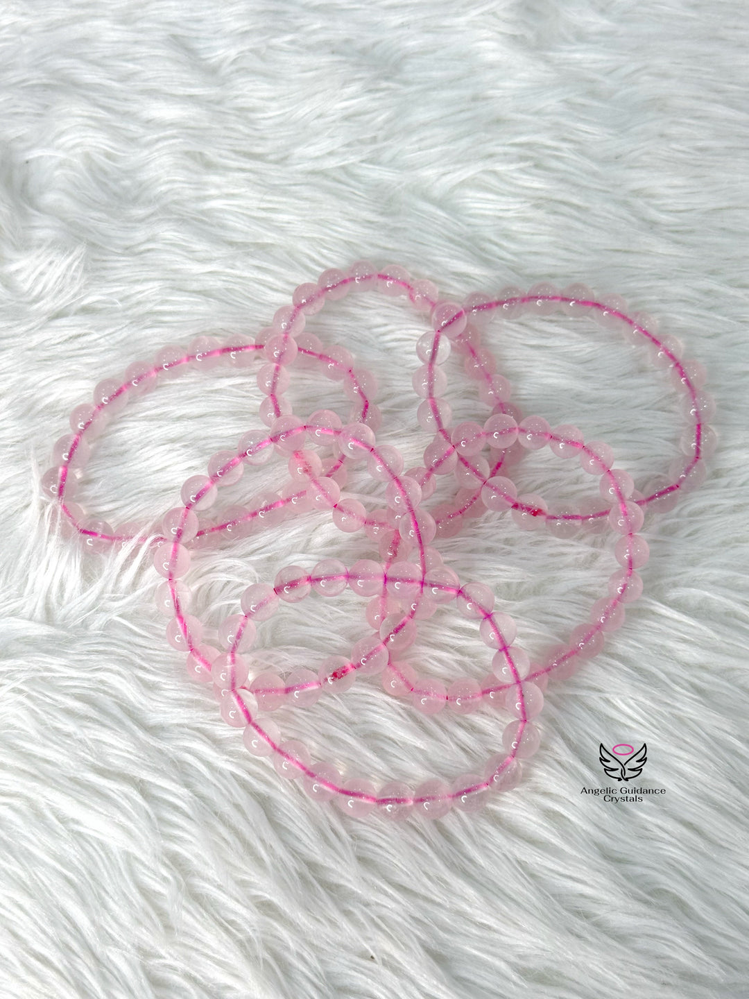 Rose Quartz Bracelet 8mm