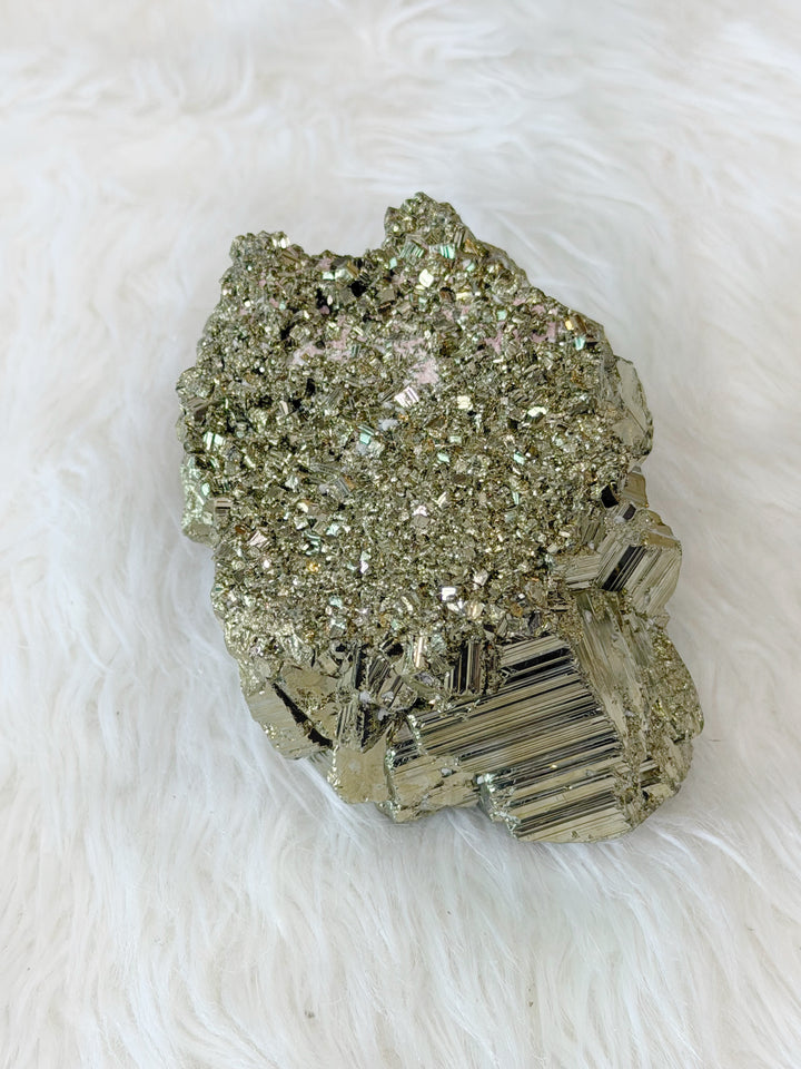 Pyrite Cubic Cluster 7
