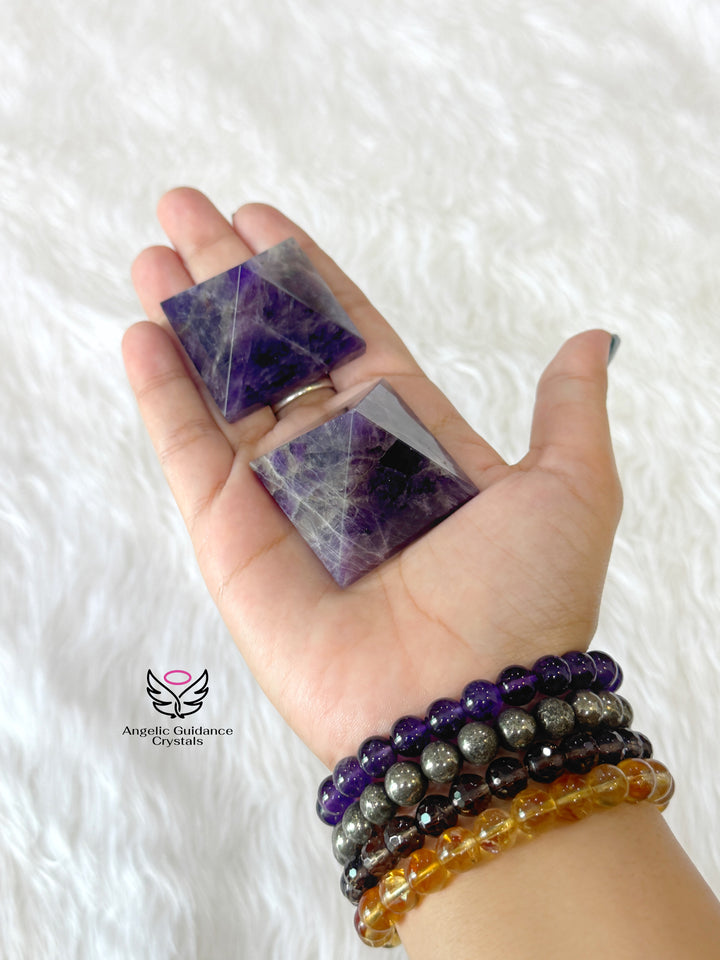 Amethyst Pyramid Small