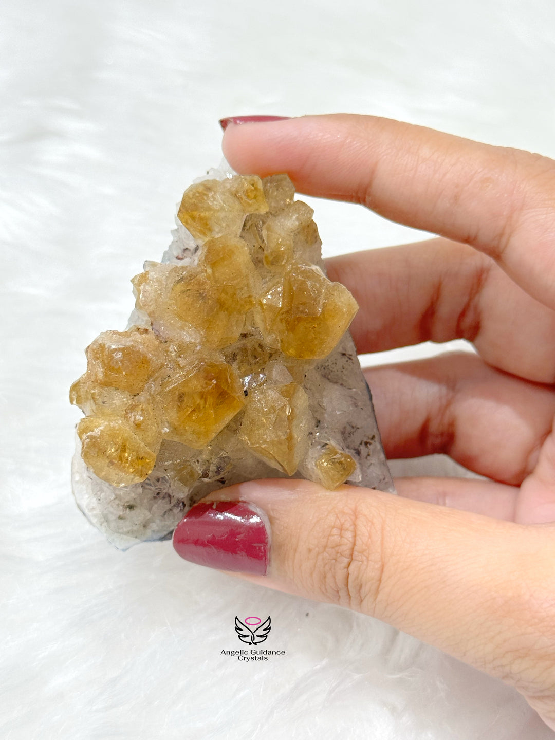 Citrine Cluster Small