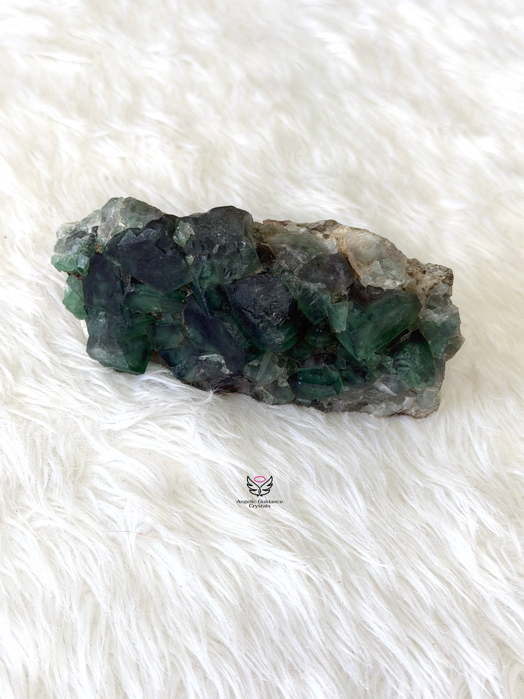 Green Fluorite Cubic Cluster 11