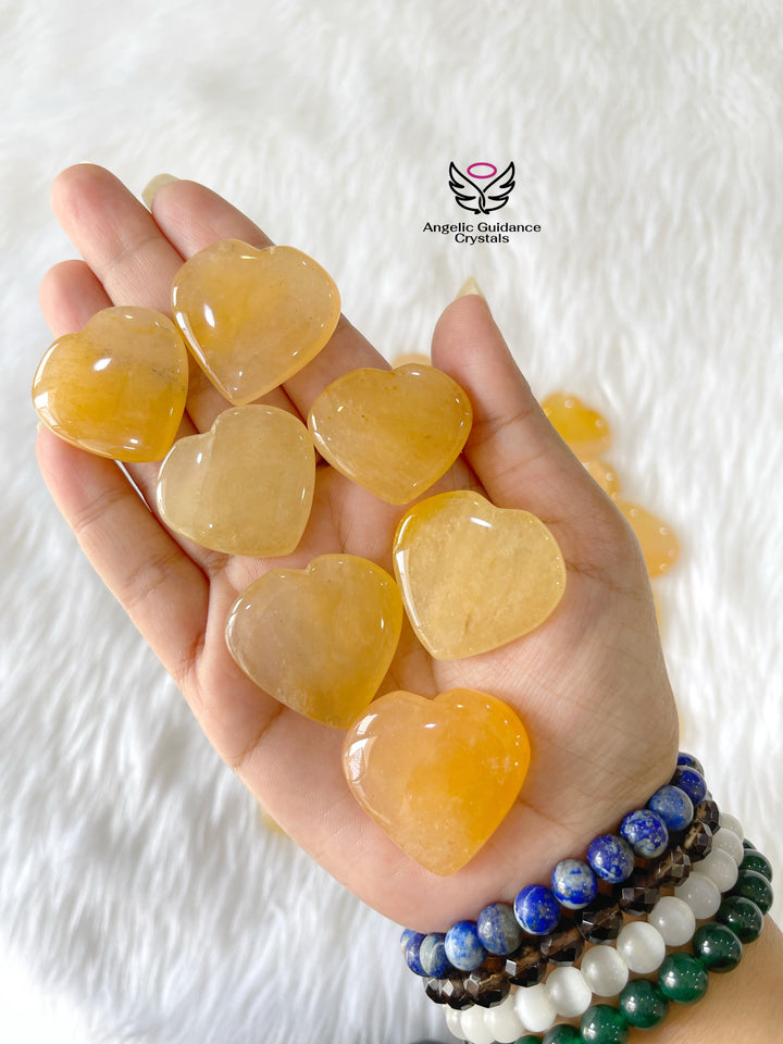 Yellow Aventurine Heart Small