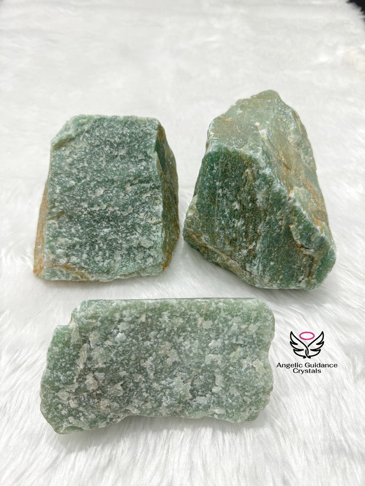 Green Aventurine Raw Stone XL Size