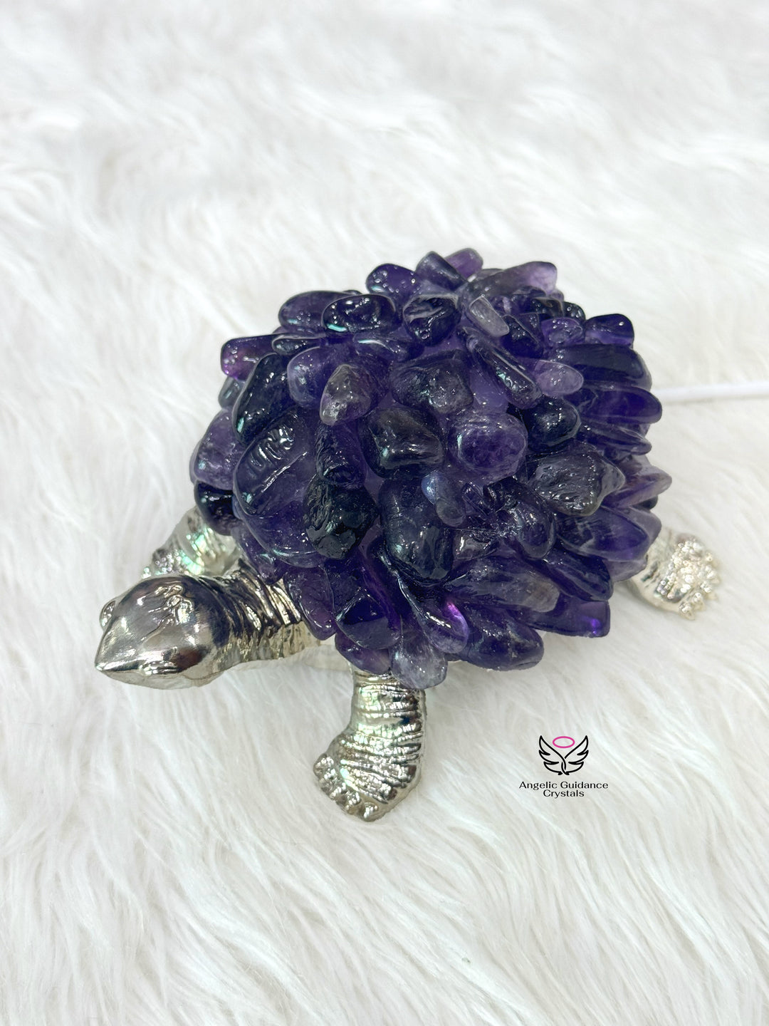Amethyst Tortoise Lamp 1