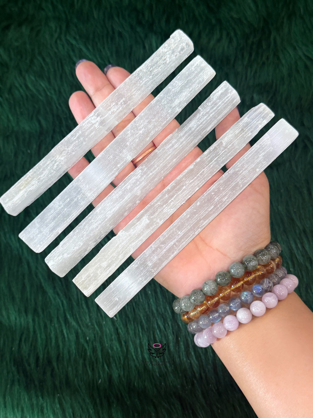 Selenite Raw Slab Large